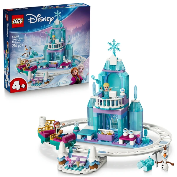 LEGO® DISNEY FROZEN ELSA’S ICE CASTLE & SNOW RIDE ADVENTURE