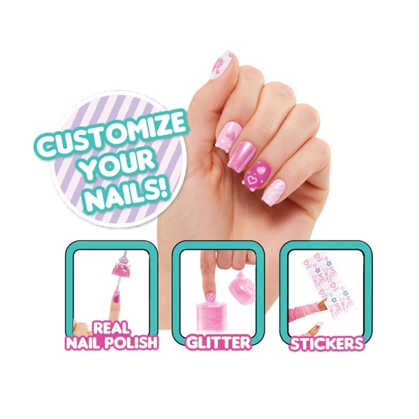 L.O.L. SURPRISE OMG STUDIO ΝΥΧΙΩΝ SWEET NAILS™ ΚΟΥΚΛΑ KITTY K CAFÉ