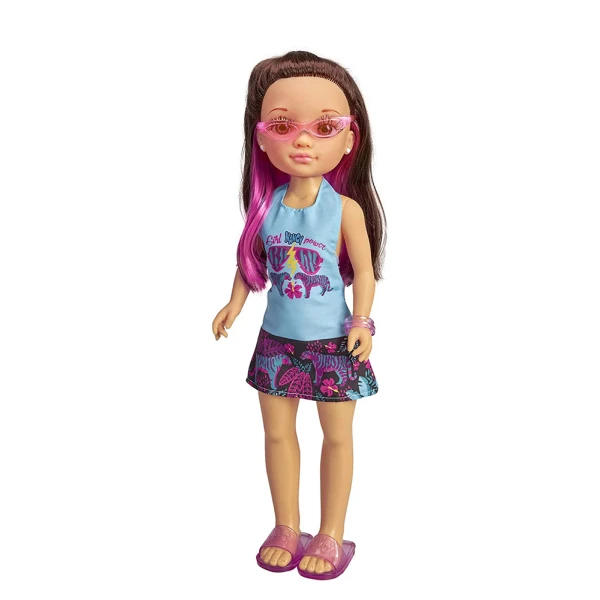 DOLL NANCY 43 cm A DAY WITH TROPIC GLASSES - 3 DESIGNS