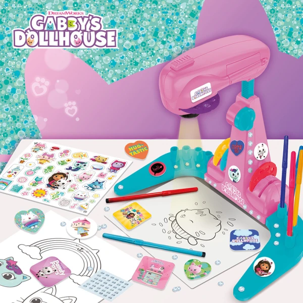 LISCIANI GABBY\'S DOLLHOUSE PROJECTOR DRAWING SCHOOL