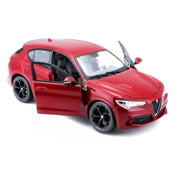 BBURAGO 1:24 ALFA ROMEO STELVIO RED