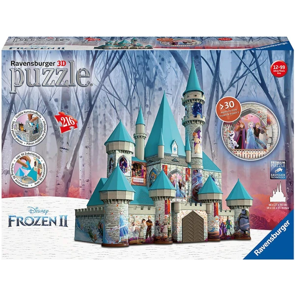 RAVENSBURGER 3D ΠΑΖΛ 216 τεμ. ΤΟ ΚΑΣΤΡΟ ΤΗΣ ΕΛΣΑ