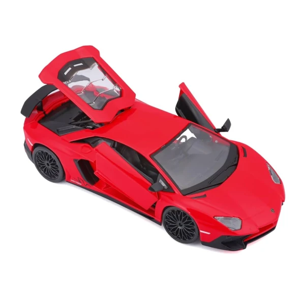 BBURAGO 1:24 LAMBORGHINI AVENTADOR SV COUPE RED