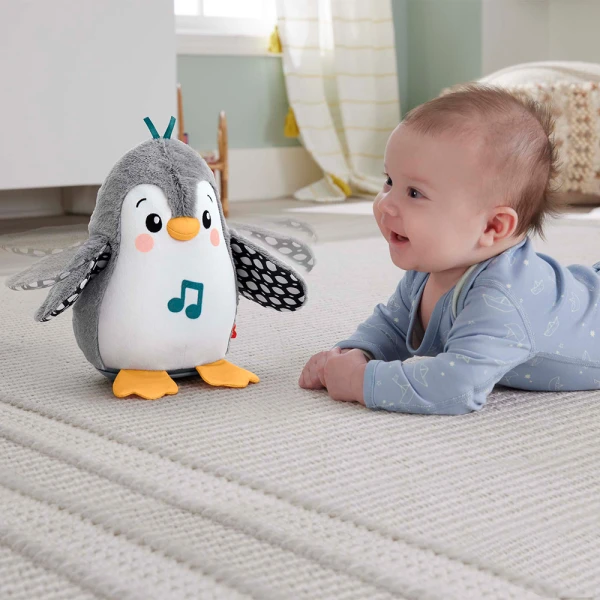 FISHER PRICE ΜΟΥΣΙΚΟ ΠΙΓΚΟΥΙΝΑΚΙ ΜΕ ΚΙΝΗΣΗ
