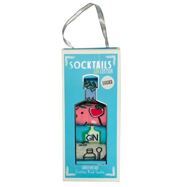 BOXT SOCKS WOMEN SOCKS Νο 37-42 GIN SOCKTAILS