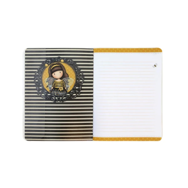 GORJUSS SANTORO NOTEBOOK Α5 BEE LOVED
