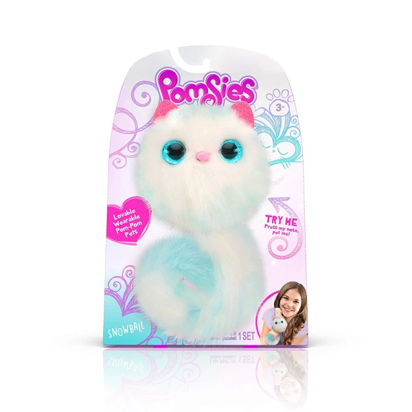 PLUSH ANIMALS POMSIES - 7 DESIGNS