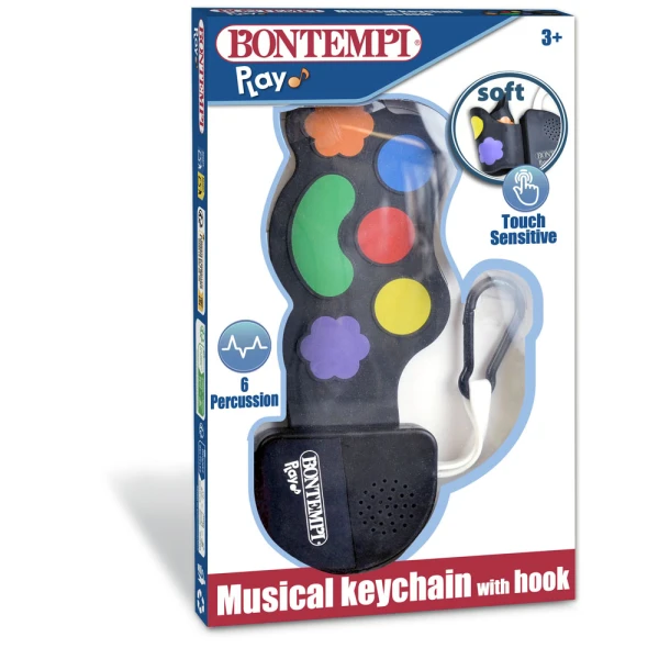 BONTEMPI MUSICAL KEYCHAIN - 3 DESIGNS