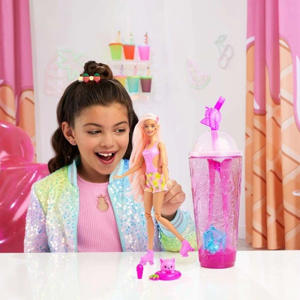 BARBIE DOLL POP REVEAL - STRAWBERRY/LEMON