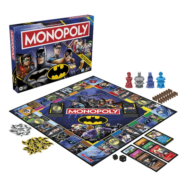 BOARD GAME MONOPOLY BATMAN