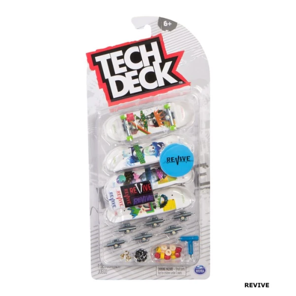 TECH DECK FINGERBOARD MINIATURE 4 pcs