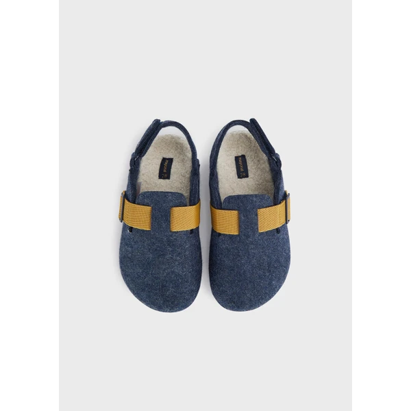 MAYORAL FELT SLIPPERS NAVY BLUE
