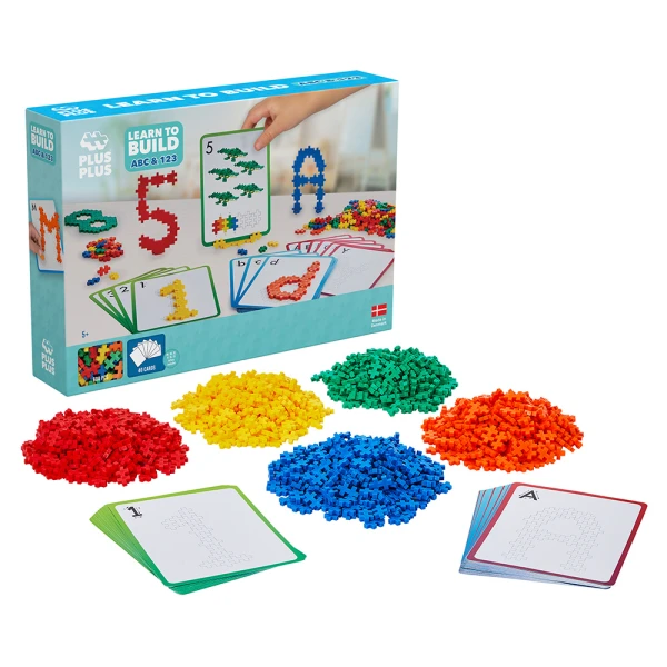 PLUS-PLUS BLOCKS LTB ABC & 123 600 pcs 