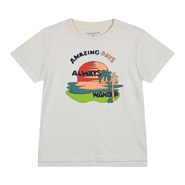 ENERGIERS BOY\'S BLOUSE ECRU
