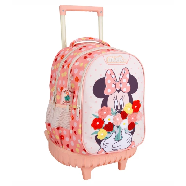 MUST TROLLEY BACKPACK 34X20X44 cm 3 CASES MINNIE HAPPINESS