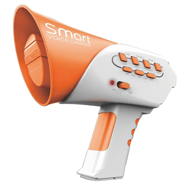 ORANGE VOICE CHANGER WITH 12 DIFFERENT EFFECTS