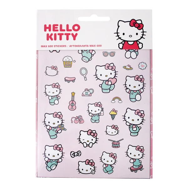 ΑΥΤΟΚΟΛΛΗΤΑ MAX 600 HELLO KITTY
