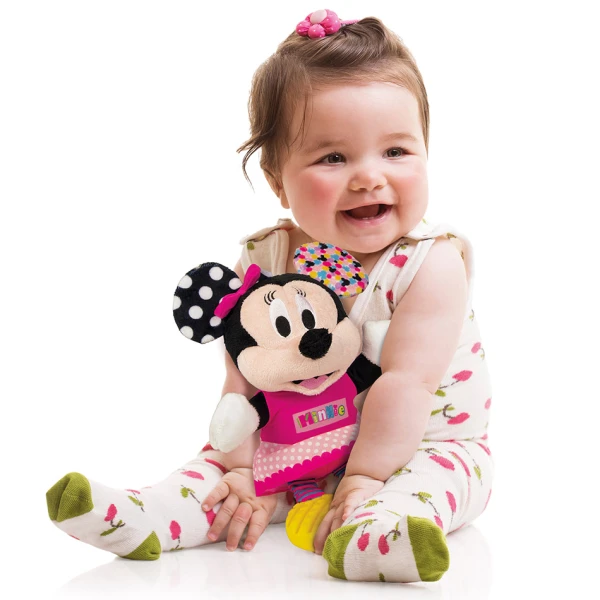 BABY CLEMENTONI DISNEY BABY ΒΡΕΦΙΚΟ ΠΑΙΧΝΙΔΙ MINNIE ΧΝΟΥΔΩΤΟ-ΚΟΥΔΟΥΝΙΣΤΡΑ ΓΙΑ 6+ ΜΗΝΩΝ