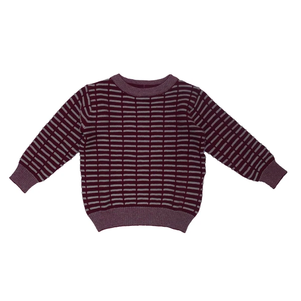 ENERGIERS BEBE PULLOVER BORDEAUX