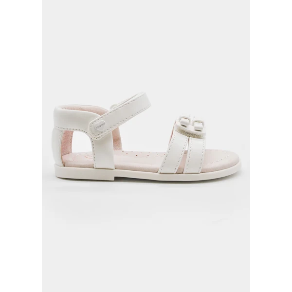 MAYORAL SANDALS BOWS WHITE 