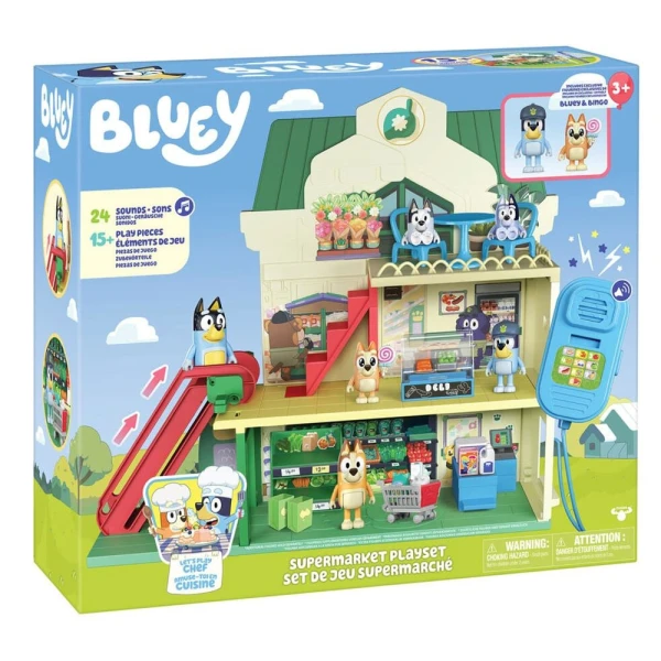 BLUEY PLAYSET SUPER MARKET