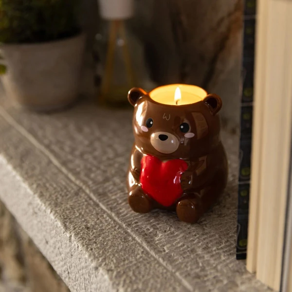 LEGAMI SCENTED CANDLE LOVE IS IN THE AIR - TEDDY BEAR