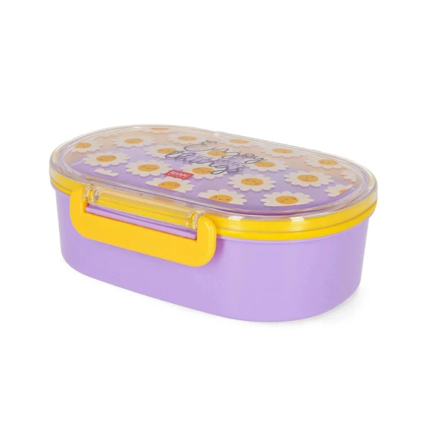 LEGAMI LUNCH BOX 500ml WITH 2 COMPARTMENTS - DAISY