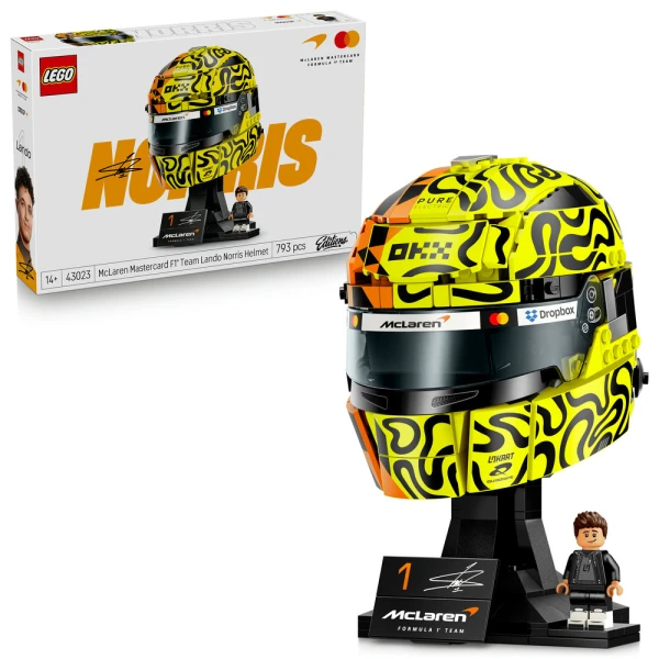 LEGO® EDITIONS McLAREN MASTERCARD F1 TEAM LANDO NORRIS HELMET