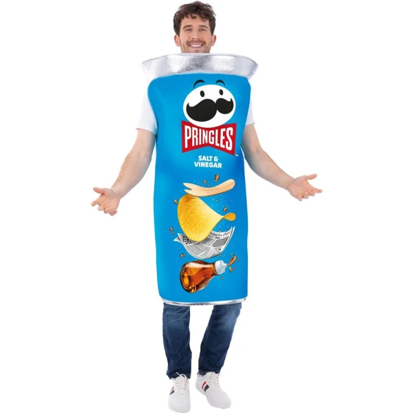 ΑΠΟΚΡΙΑΤΙΚΗ ΣΤΟΛΗ ONE SIZE PRINGLES SALT & VINEGAR
