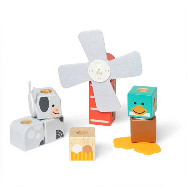 MELISSA & DOUG BLOCKABLES FARM FRIENDS