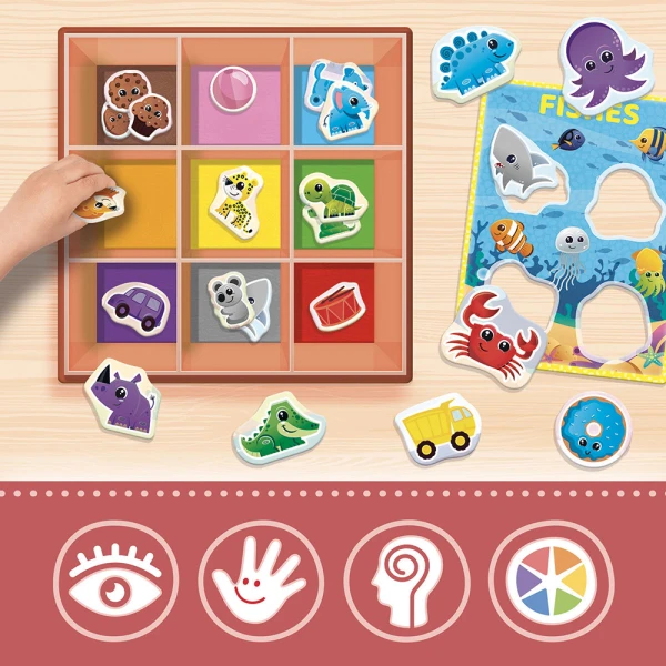 LISCIANI MONTESSORI BABY BOX ΕΚΠΑΙΔΕΥΤΙΚΟ ΧΡΩΜΑΤΑ