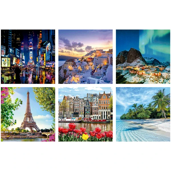 EDUCA 3D ΠΑΖΛ 216 τεμ. TRAVEL
