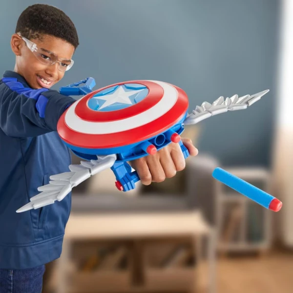 MARVEL CAPTAIN AMERICA BRAVE NEW WORLD NEFR SKYSHOT BLASTER