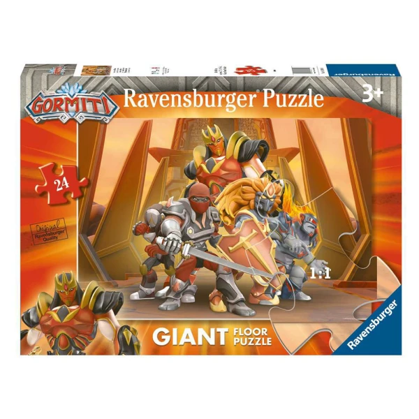 RAVENSBURGER ΠΑΖΛ ΔΑΠΕΔΟΥ 24 τεμ. THE FIRE GORMITI