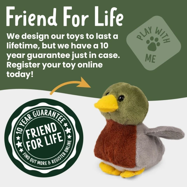 KEYCRAFT LITTLE LIVING NATURE PLUSH ANIMAL - 6 DESIGNS