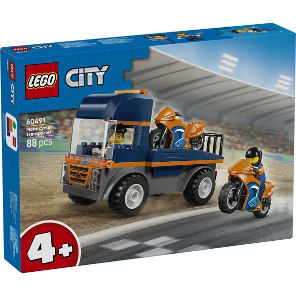 LEGO® CITY ΜΕΤΑΦΟΡΙΚΟ ΜΟΤΟΣΙΚΛΕΤΩΝ