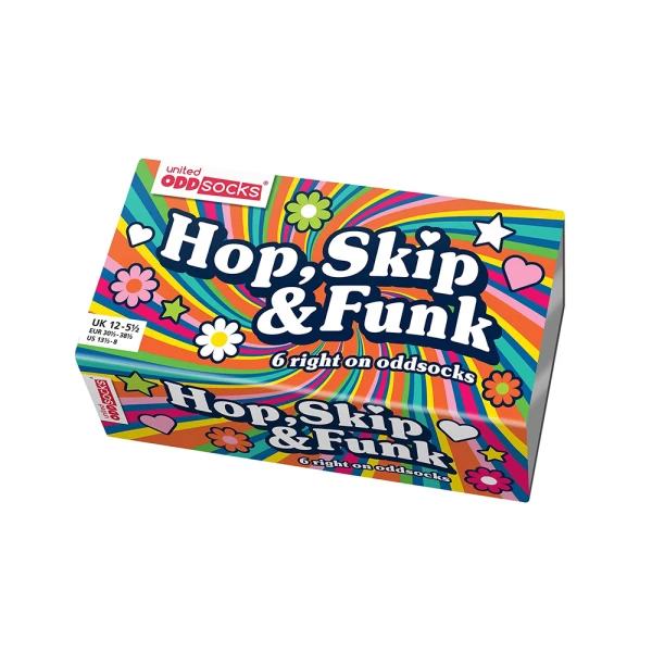KIDS SOCKS No 30.5-38.5 SET 6 pieces HOP SKIP & FUNK