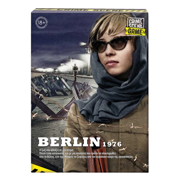 AS GAMES ΕΠΙΤΡΑΠΕΖΙΟ ΠΑΙΧΝΙΔΙ CRIME SCENE BERLIN 1976 ΓΙΑ ΗΛΙΚΙΕΣ 18+ ΧΡΟΝΩΝ ΚΑΙ 1+ ΠΑΙΚΤΕΣ