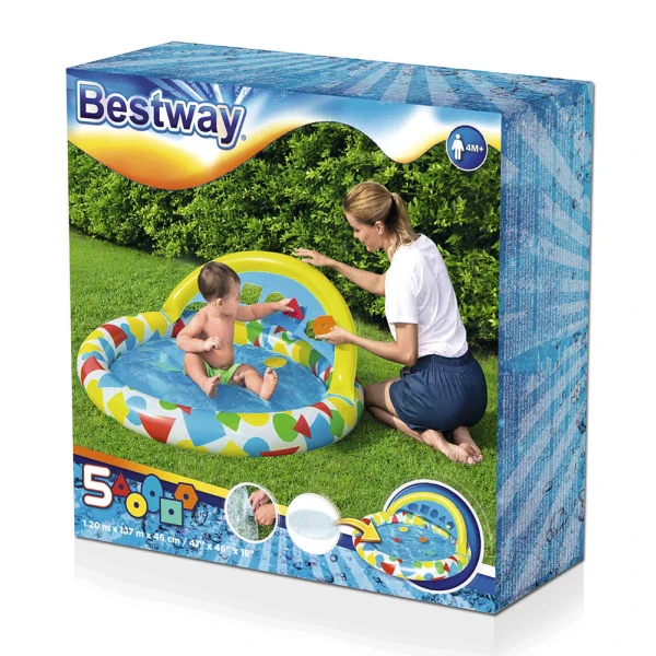 BESTWAY POOL 120X117X46 cm SPLASH & LEARN