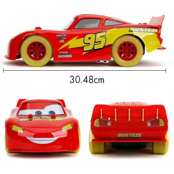REMOTE CONTROL CAR LIGHTNING MCQUEEN GLOW RACERS 1:14