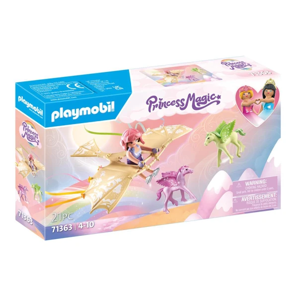 PLAYMOBIL PRINCESS MAGIC TRIP WITH PEGASUS FOALS IN THE CLOUDS