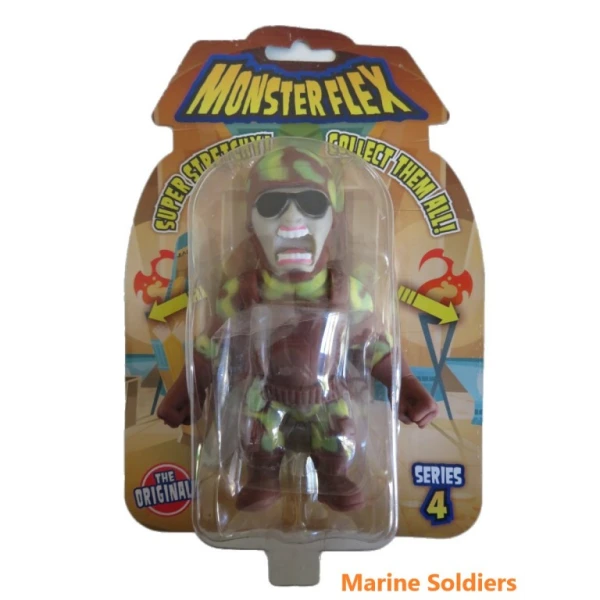 MONSTERFLEX SERIES 4 MONSTER FIGURES - 14 DESIGNS