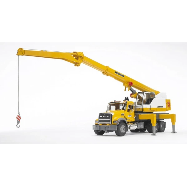 BRUDER ΦΟΡΤΗΓΟ MACK ΜΕ ΓΕΡΑΝΟ LIEBHERR