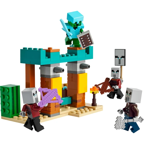 LEGO® MINECRAFT® THE ILLAGER DESERT PATROL