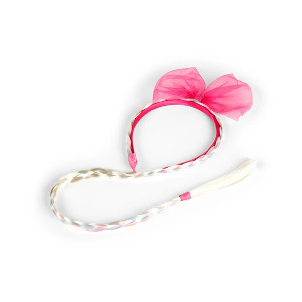 LULU BLUSH BRAIDED HEADBAND - 2 COLORS