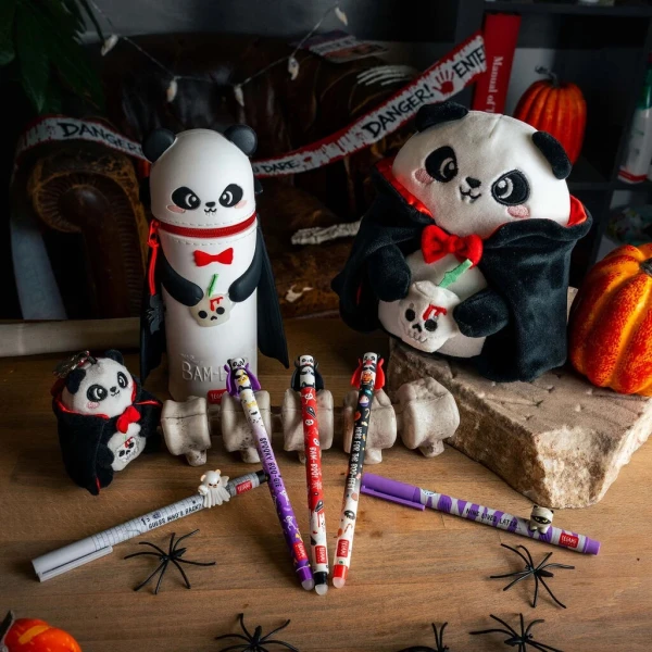 LEGAMI SET OF 2 ERASABLE HALLOWEEN GEL PENS  TRICK OR TREAT