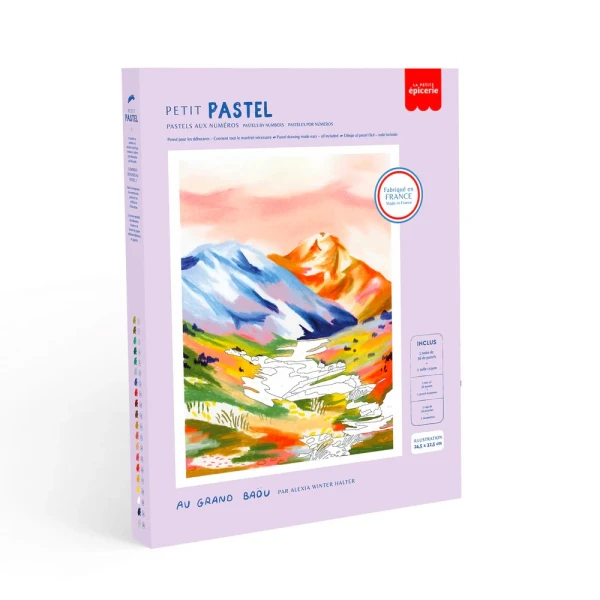 PETIT PASTEL ΖΩΓΡΑΦΙΚΗ ΜΕ ΑΡΙΘΜΟΥΣ - AU GRAND BAOU