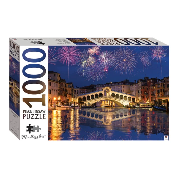 HINKLER ΠΑΖΛ 1000 τεμ. MINDBOGGLERS RIALTO BRIDGE VENICE ITALY