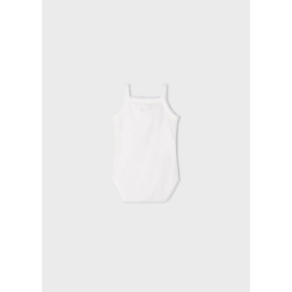 MAYORAL BODY WITH STRAPS BASIC ECRU