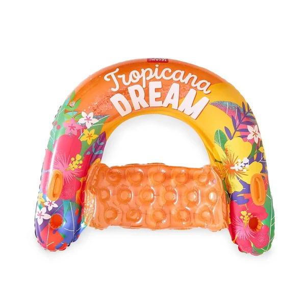 LEGAMI INFLATABLE POOL CHAIR TROPICANA DREAM